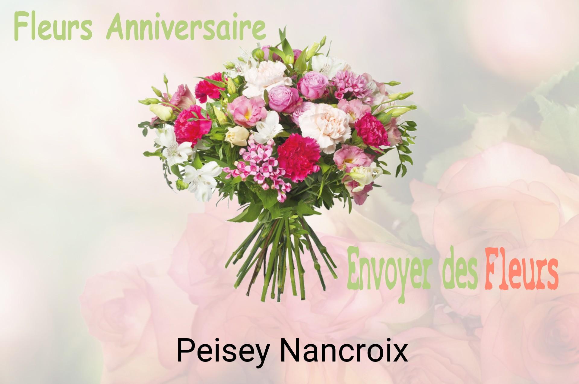 Bouquet de fleurs d’anniversaire livré à Peisey-Nancroix